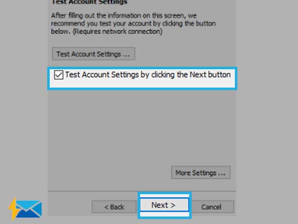 verizon.net setting with outlook for mac 2011